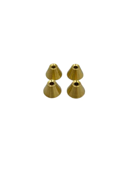 14mm Gold Metal Cone Bottom Stud/Feet For Bags, Purses, Briefcases