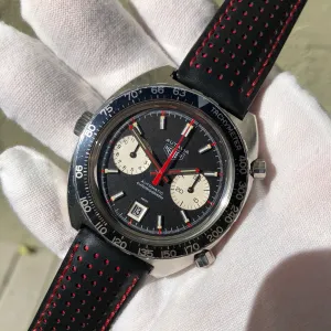 1972 Heuer Autavia 1163 Viceroy Steel Chronograph Cal. 12 Wristwatch