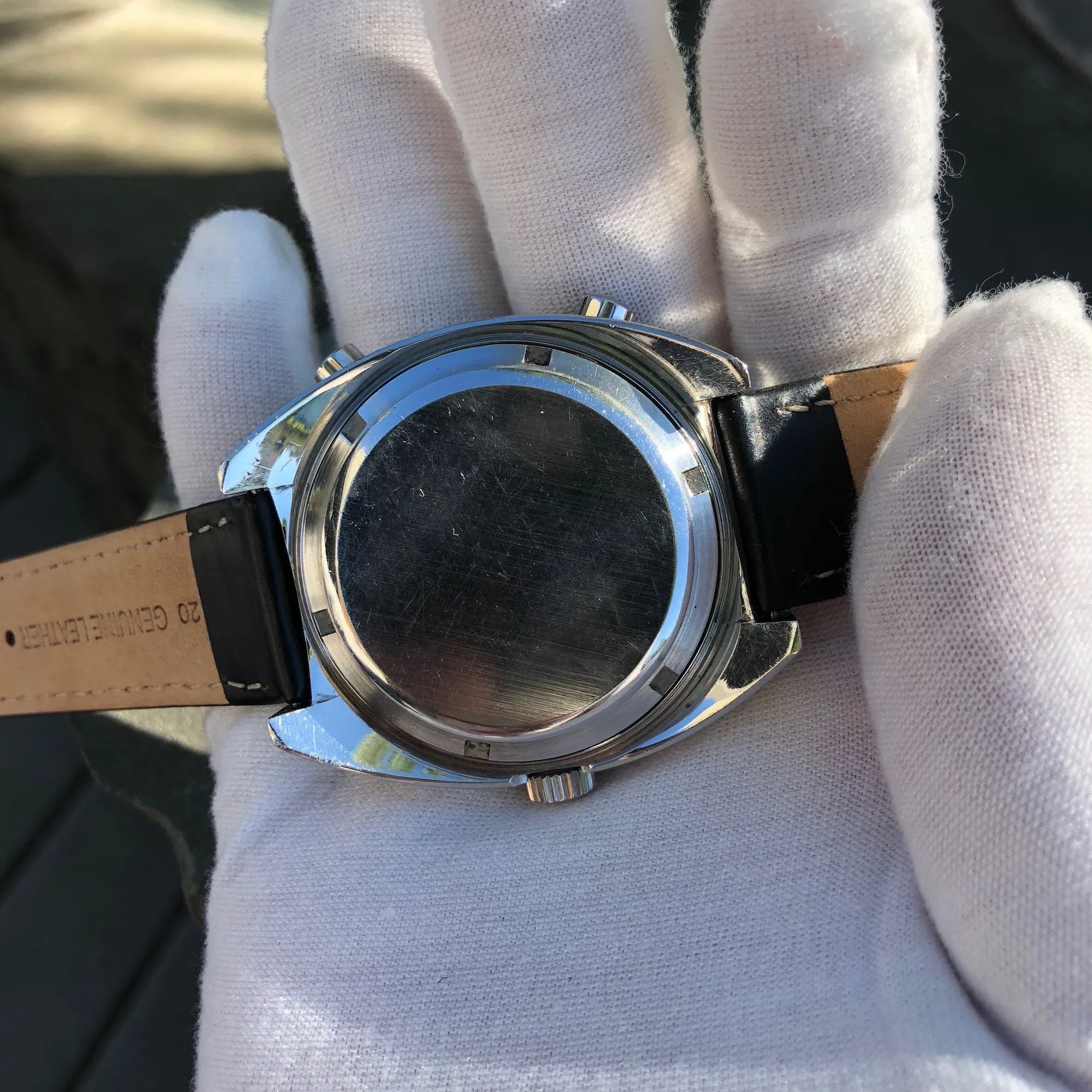 1972 Heuer Autavia 1163 Viceroy Steel Chronograph Cal. 12 Wristwatch