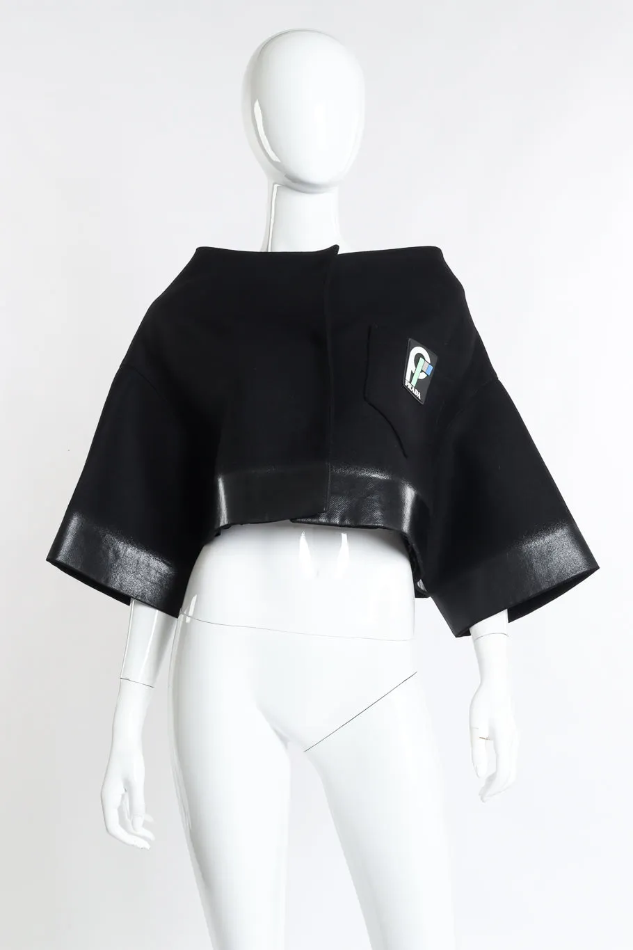 2018 F/W Cropped Wool Jacket
