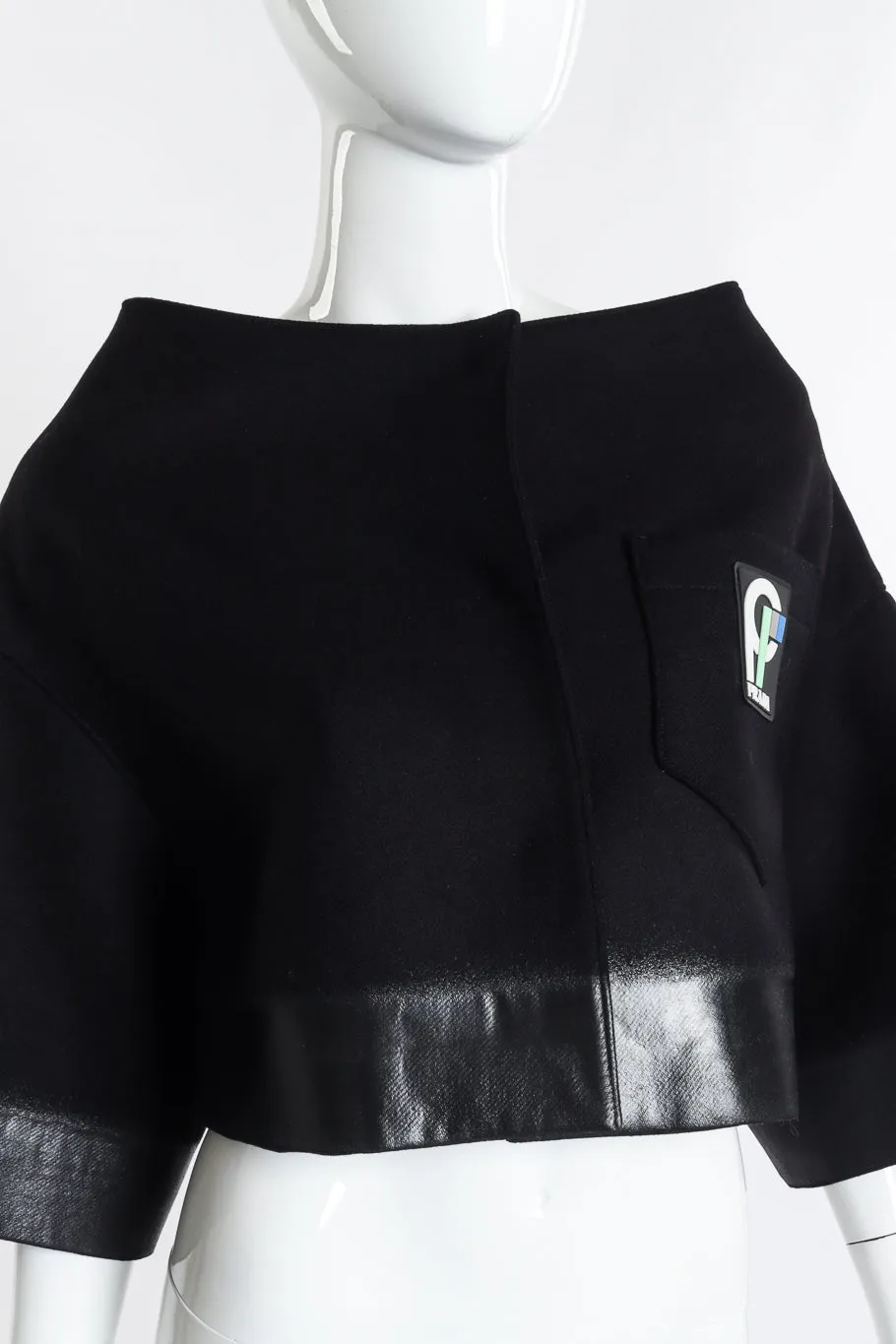 2018 F/W Cropped Wool Jacket