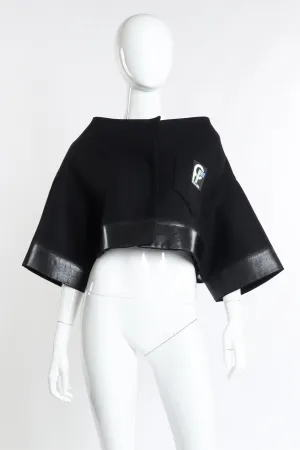2018 F/W Cropped Wool Jacket