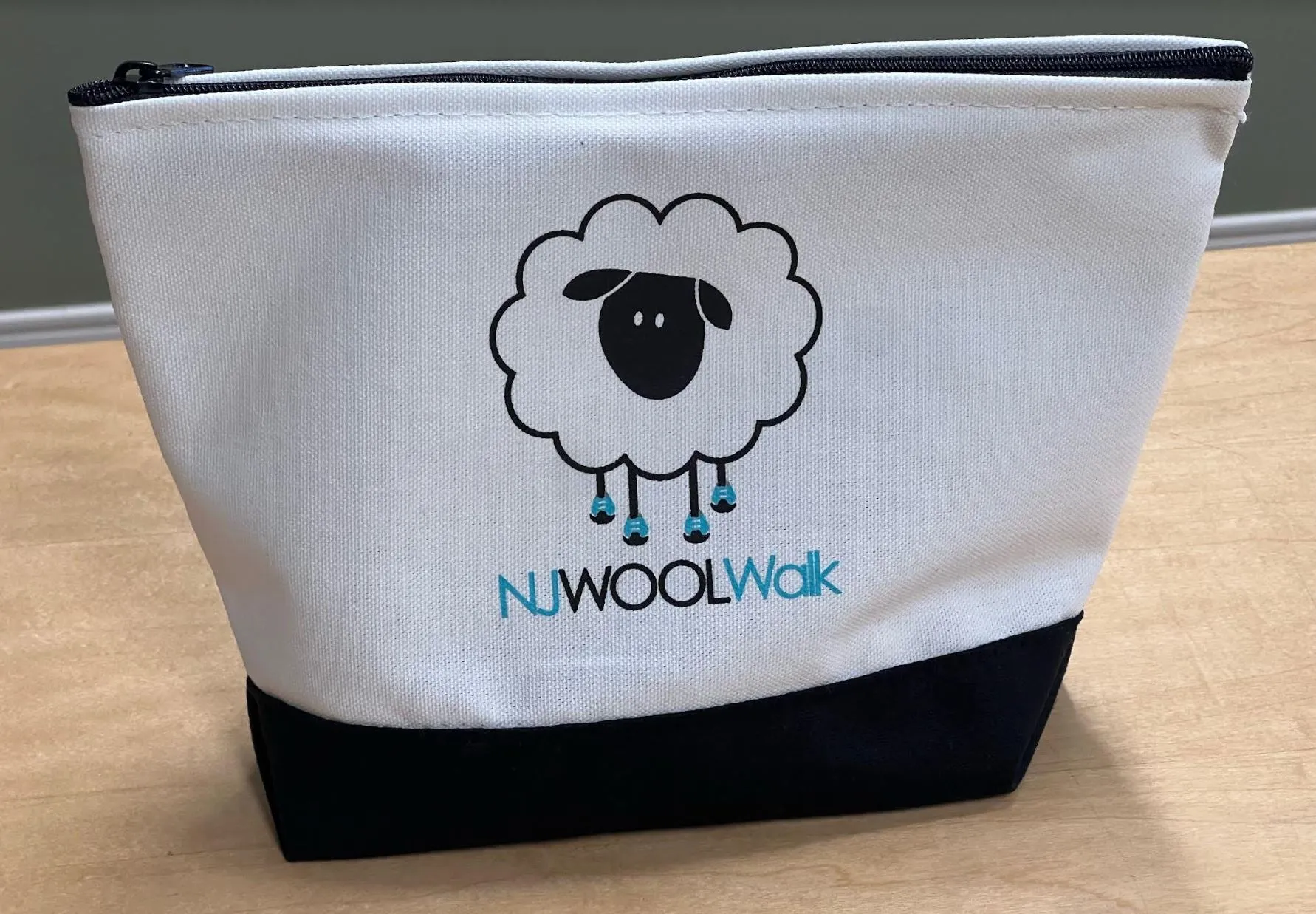 2023 NJ Wool Walk - Passport, Limited Edition Project Bag, and Purple NJWW Sheep Stitch Marker