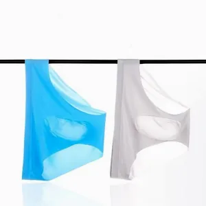 5 Pack-3D Seamless Pouch - Men's Ultra Thin Ice Silk Briefs JEWYEE 8038/B324