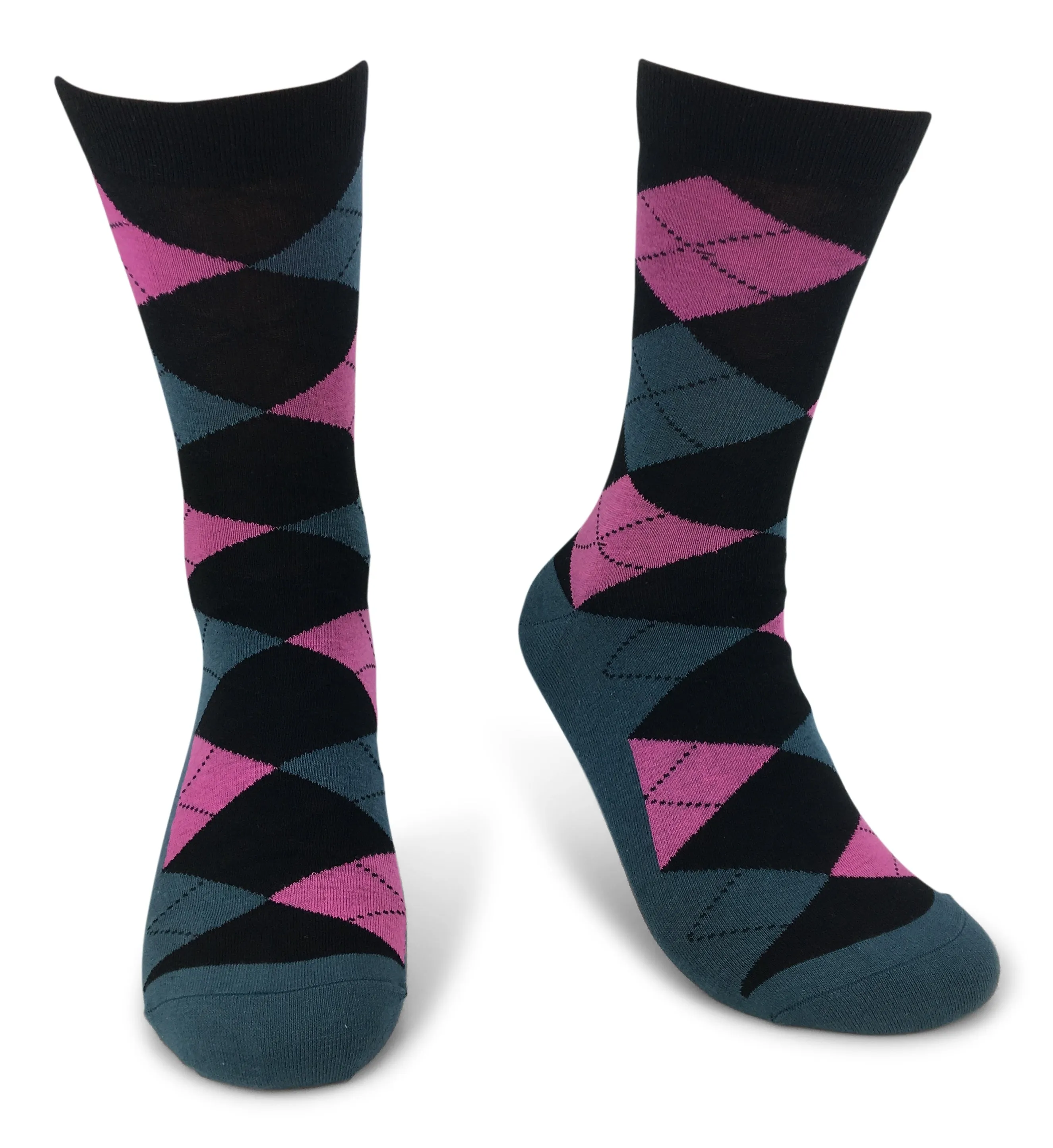 5 Pair Men Matching Fashion Dress Socks Gift Box-Groomsmen Weddings Party Socks