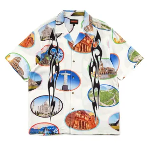 7 Wonder Camp Shirt | White