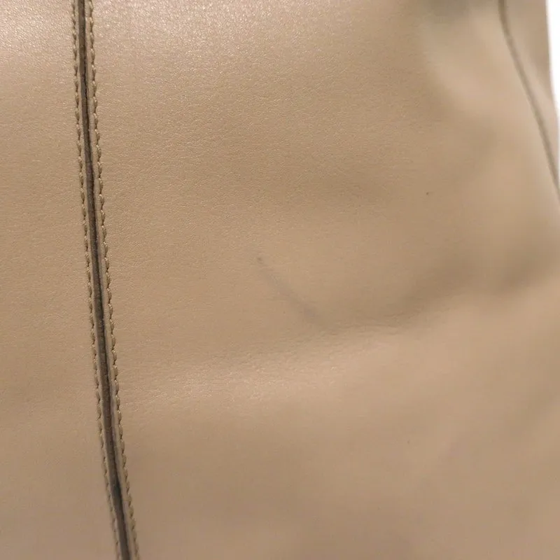 Alexander Wang Prisma Tote Beige Leather/Rose Gold Large Shoulder Bag