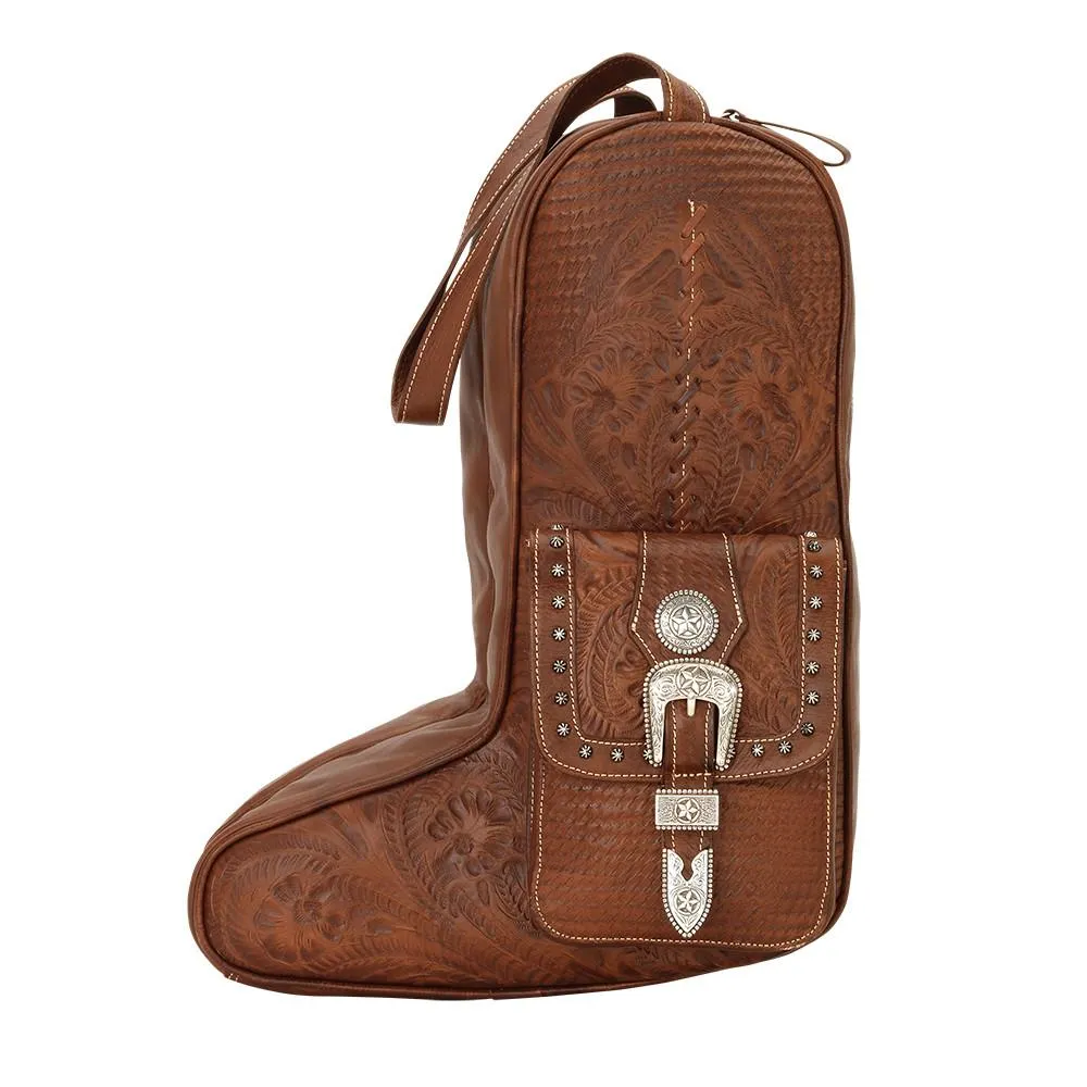 American West Handbag Travel Collection: Retro Luggage Boot Bag