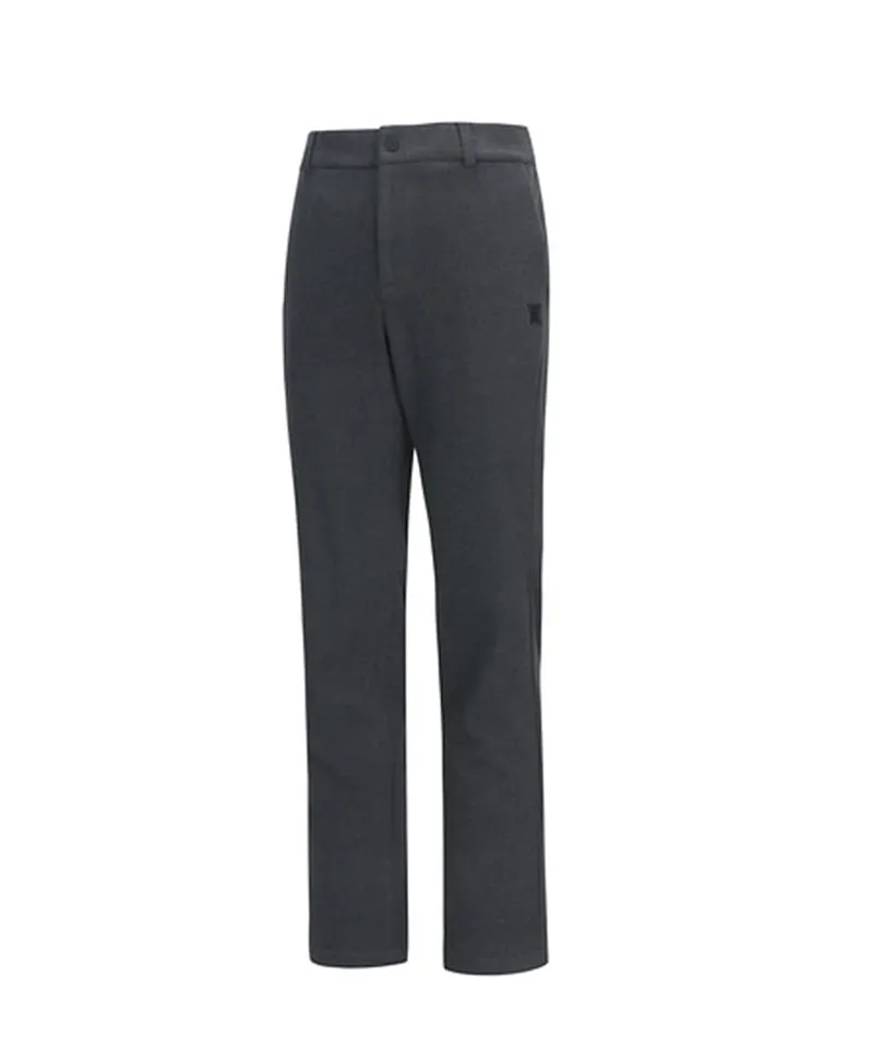 ANEW GOLF Men's Side Incision Fleece Long Pants - Charcoal Gray