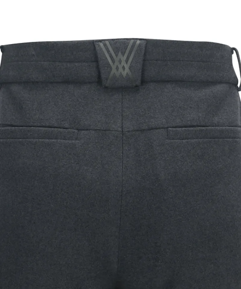 ANEW GOLF Men's Side Incision Fleece Long Pants - Charcoal Gray