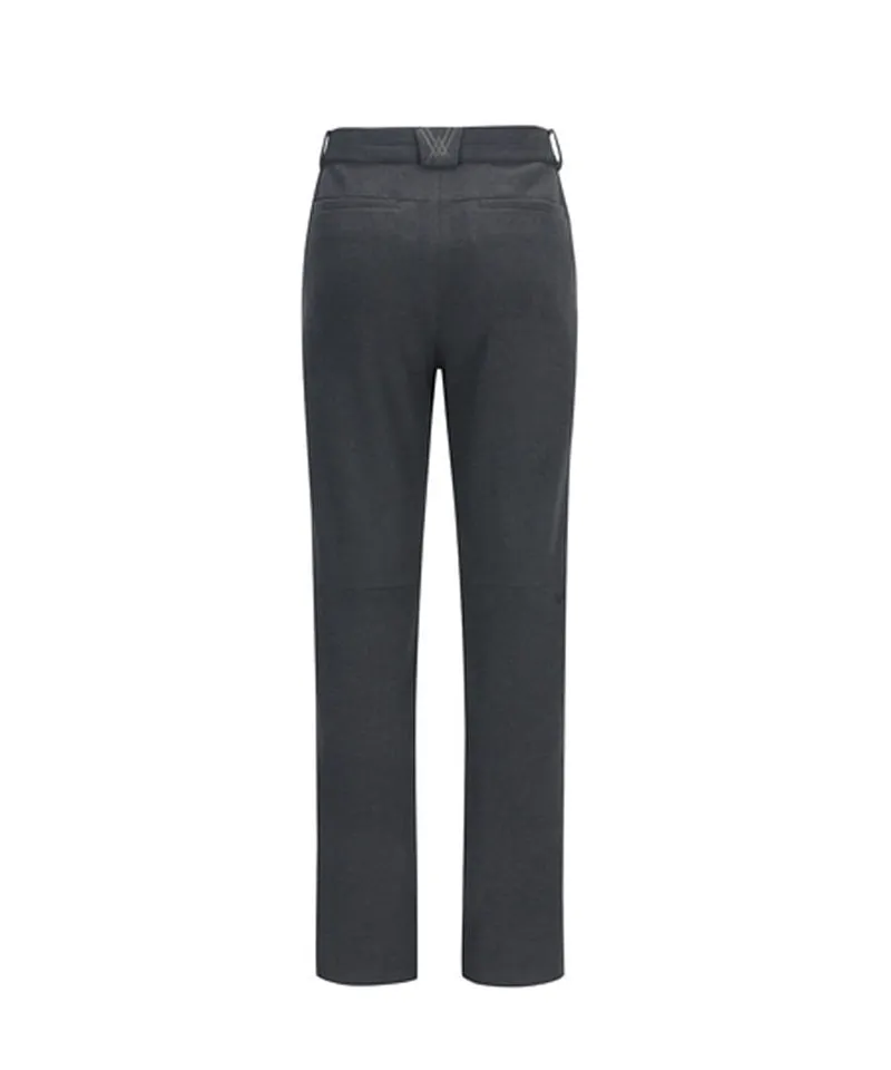 ANEW GOLF Men's Side Incision Fleece Long Pants - Charcoal Gray