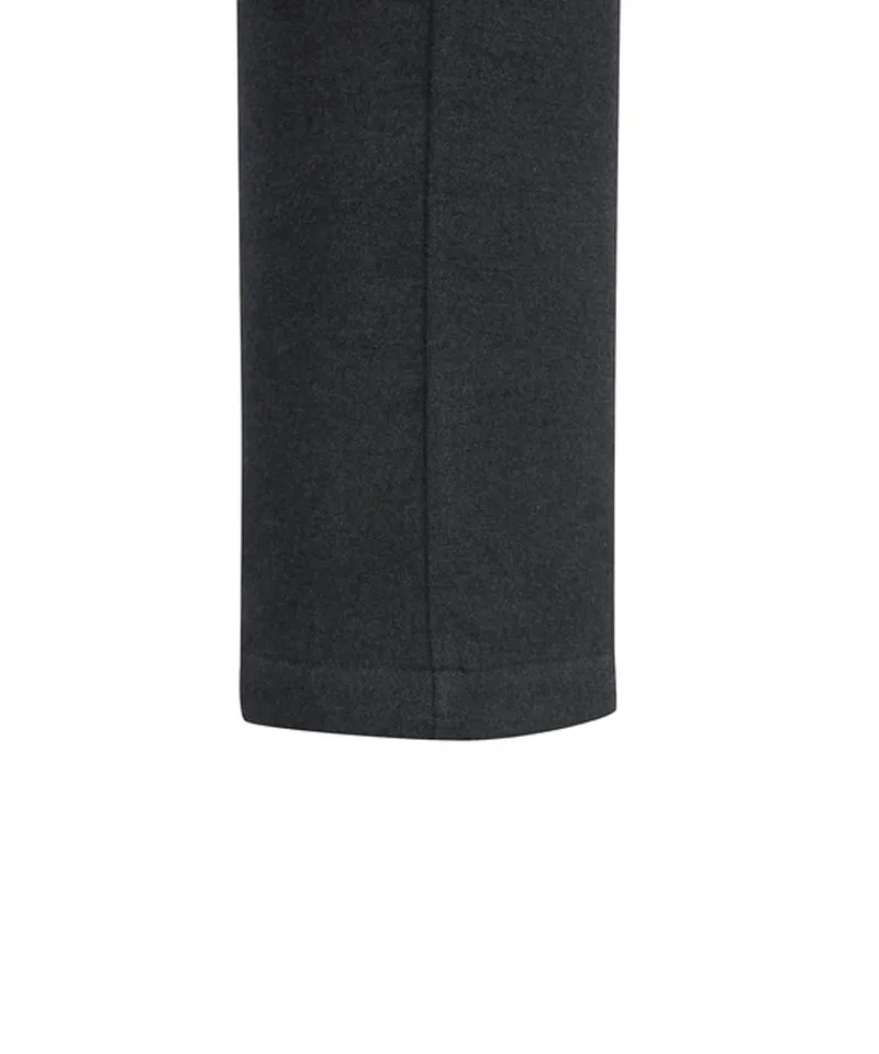 ANEW GOLF Men's Side Incision Fleece Long Pants - Charcoal Gray
