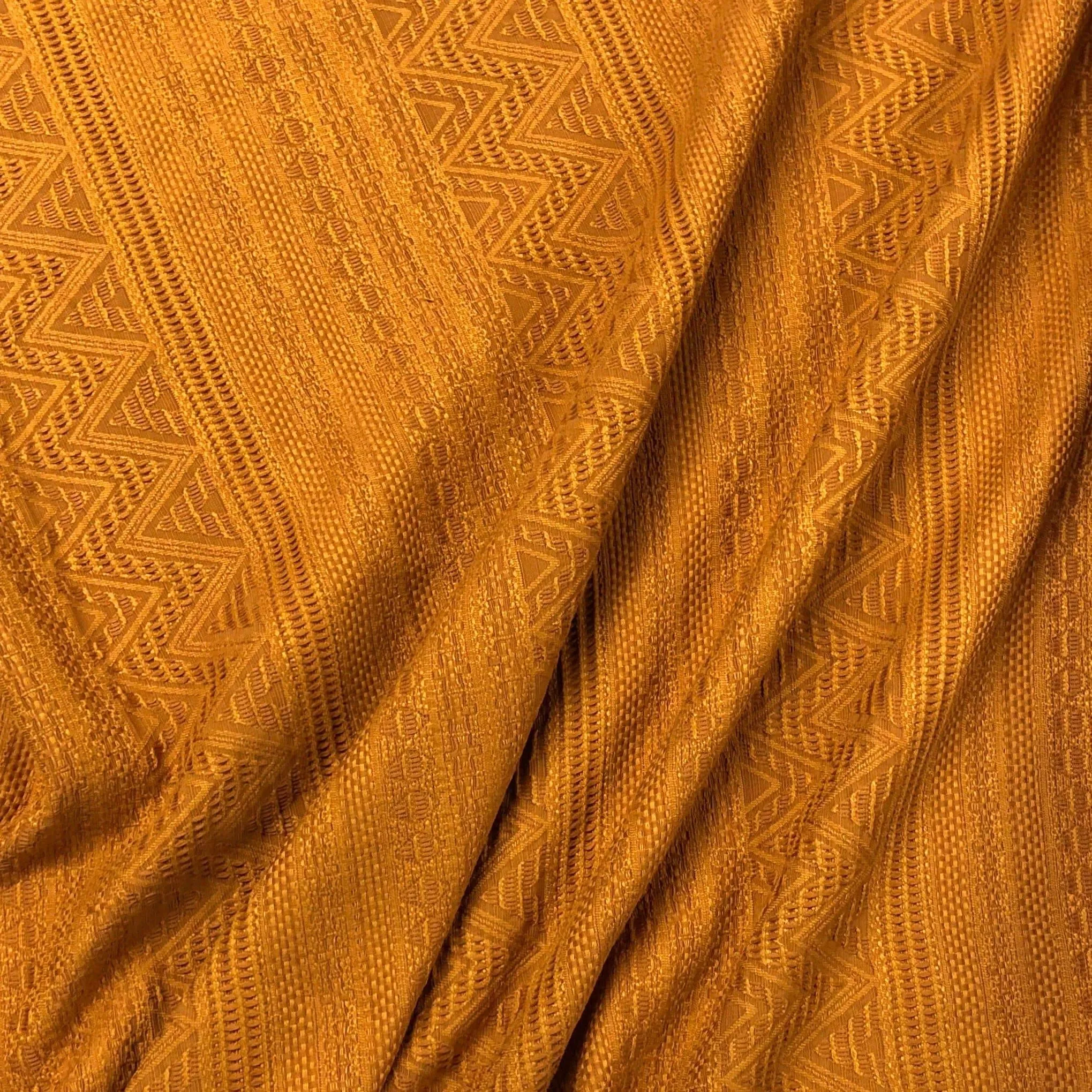 Aztec Mustard Jacquard