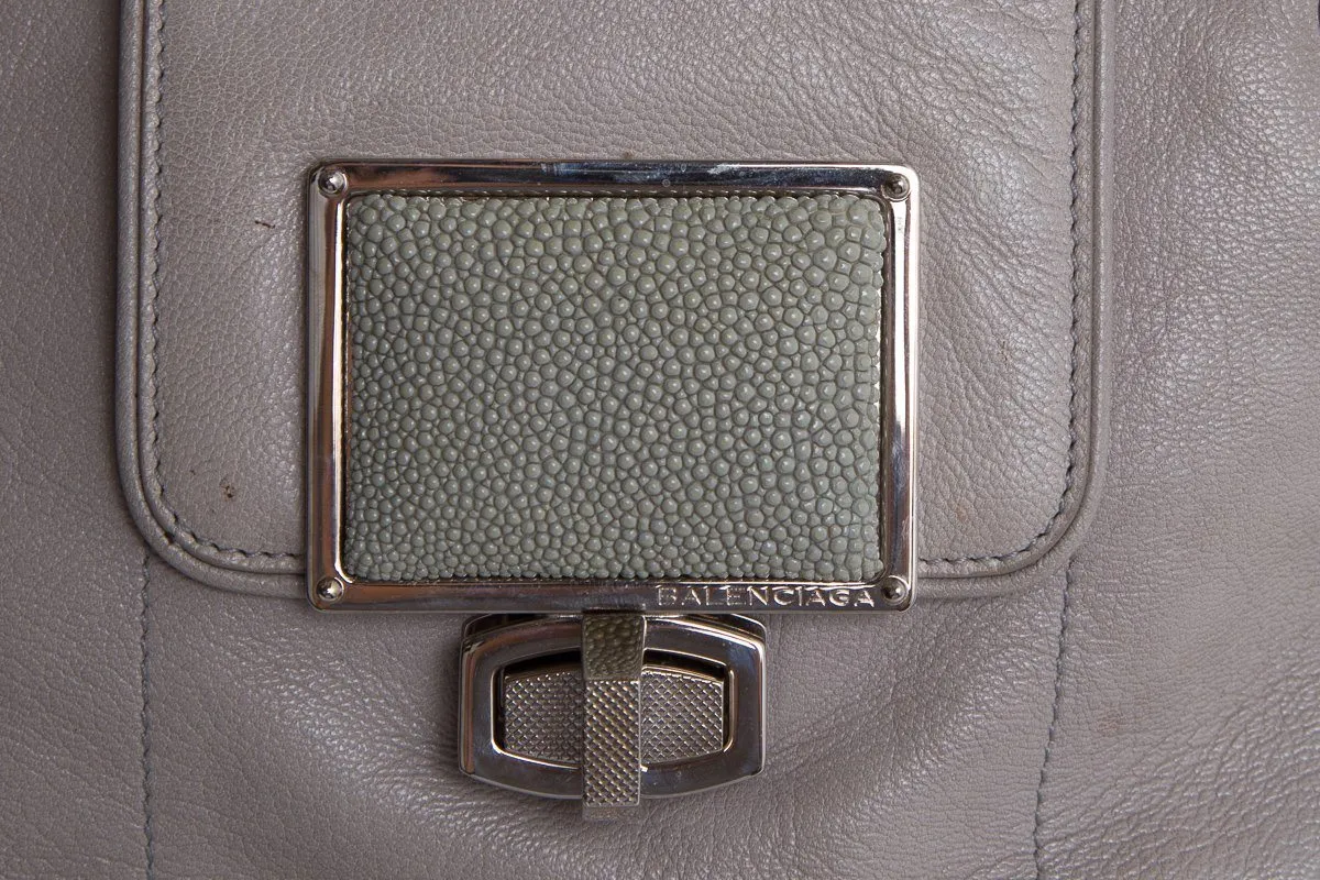 Balenciaga Gray Cherche Bag