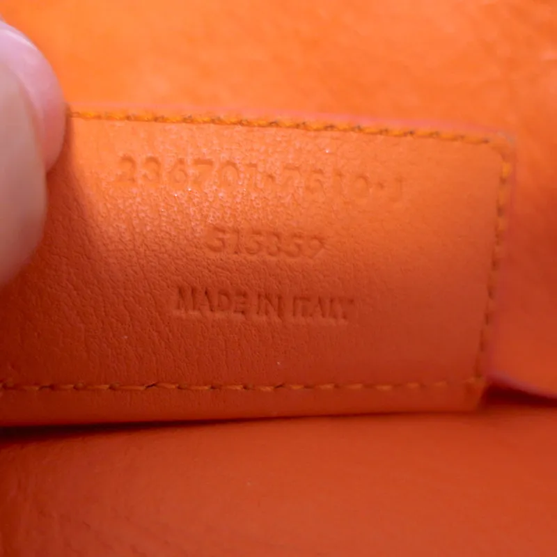 Balenciaga Papier A4 Tote Orange Leather Large Shoulder Bag