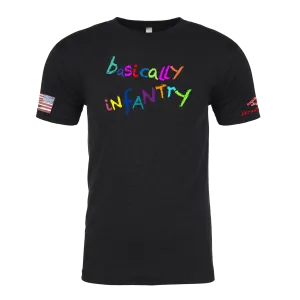 BASICALLY INFANTRY Crayon Shirt (OD OR CHARCOAL GRAY)
