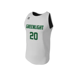 Basketball LiteOneX - White & Black Jersey LiteOneX Jersey. (x 16)