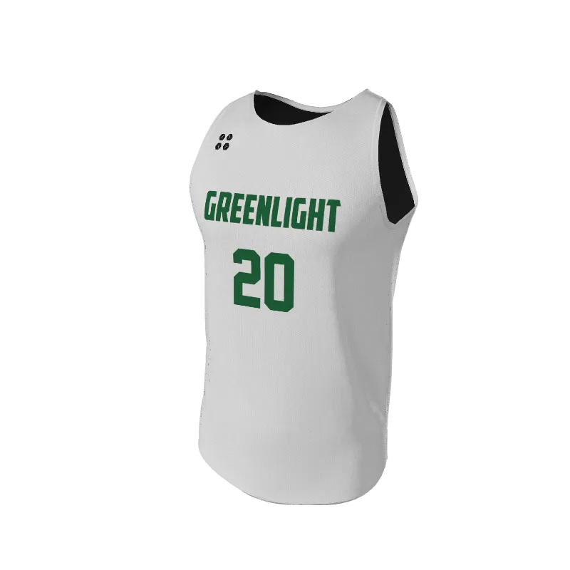 Basketball LiteOneX - White & Black Jersey LiteOneX Jersey. (x 16)