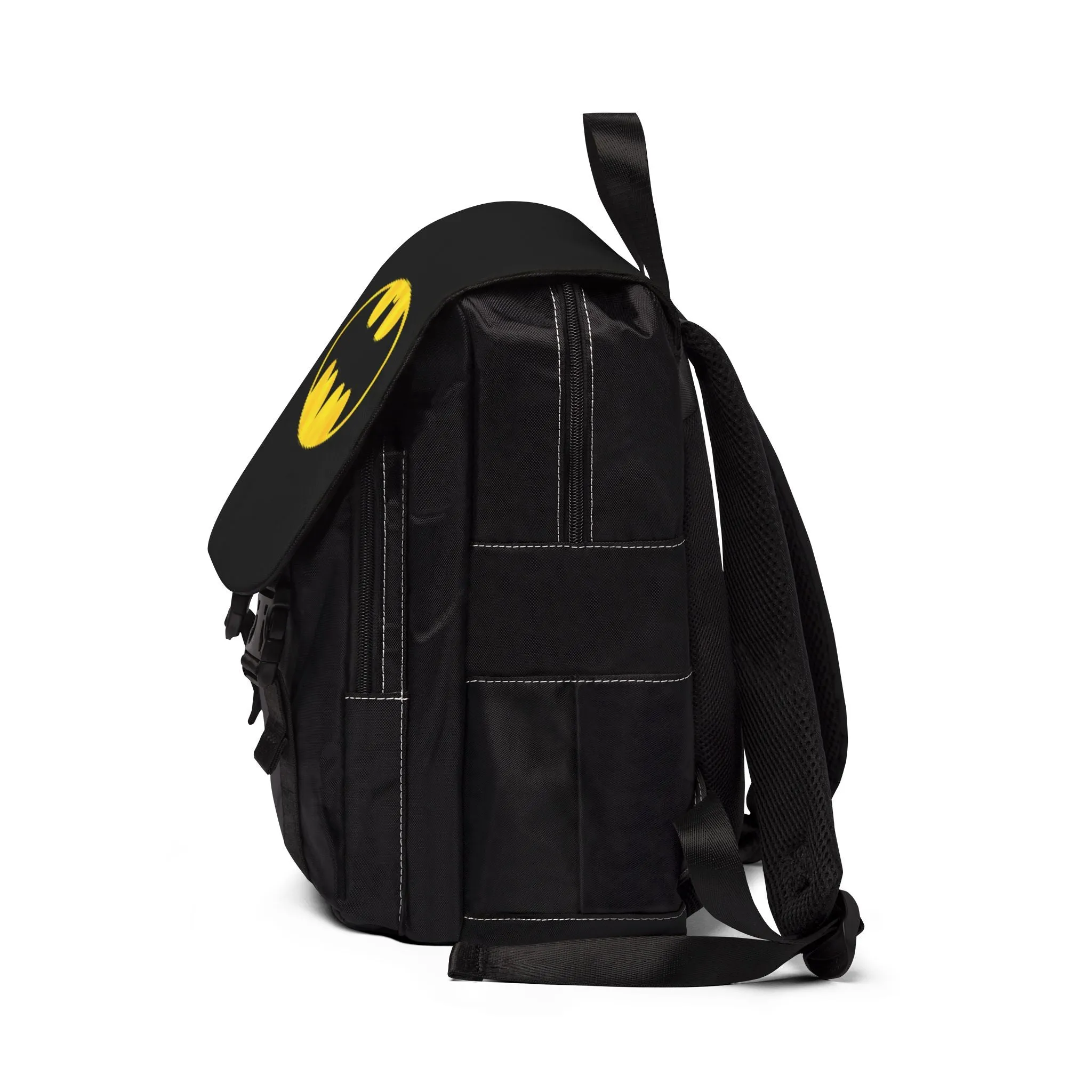 Batman Symbol Shoulder Backpack – Sleek & Stealthy, Exclusive at Loot Cascade