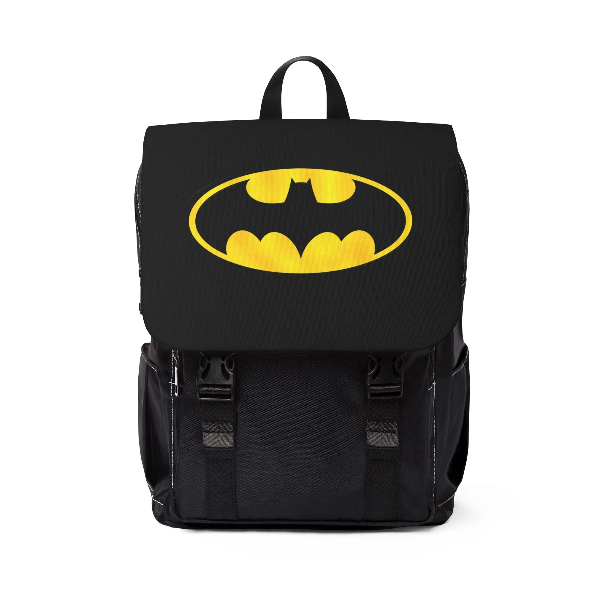 Batman Symbol Shoulder Backpack – Sleek & Stealthy, Exclusive at Loot Cascade