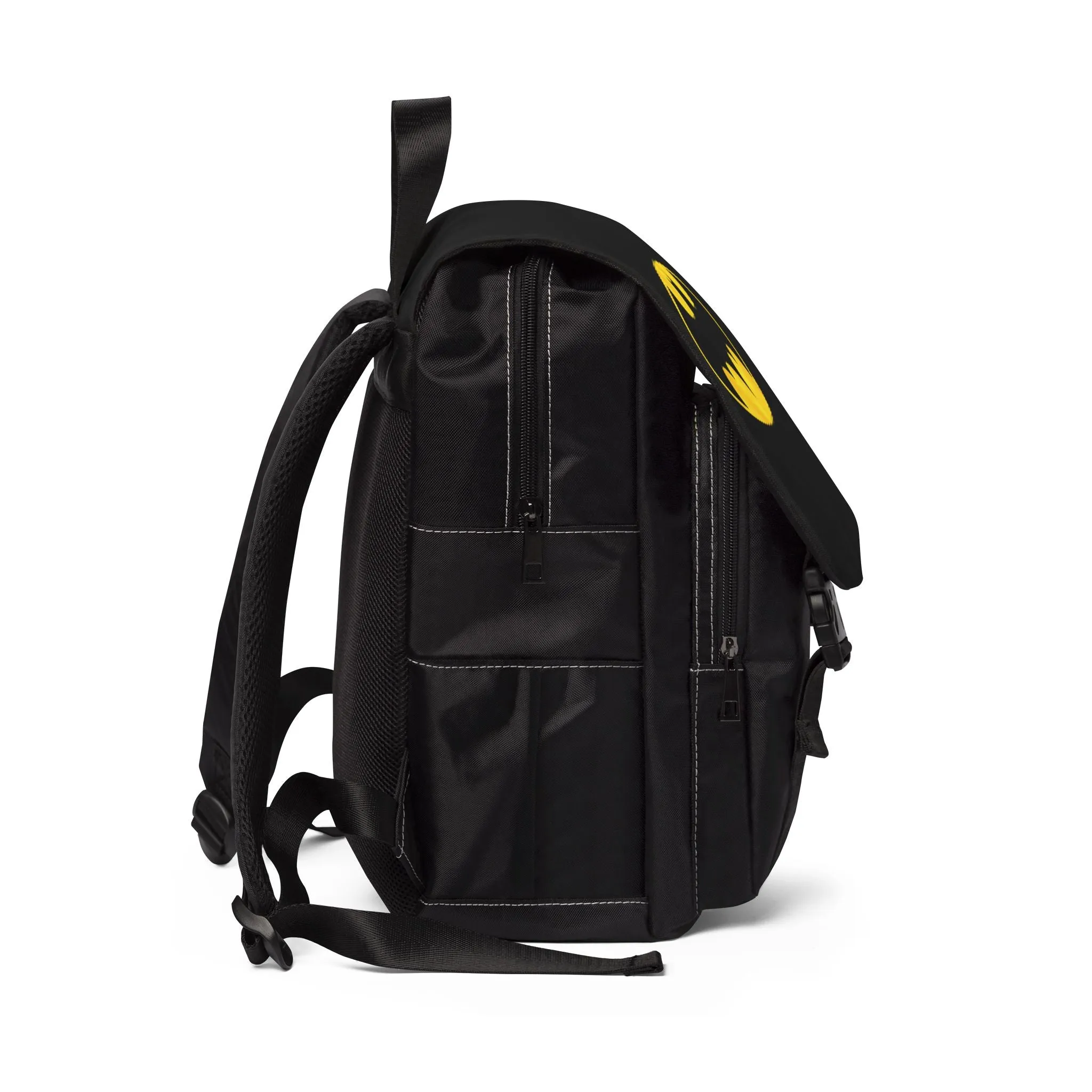 Batman Symbol Shoulder Backpack – Sleek & Stealthy, Exclusive at Loot Cascade