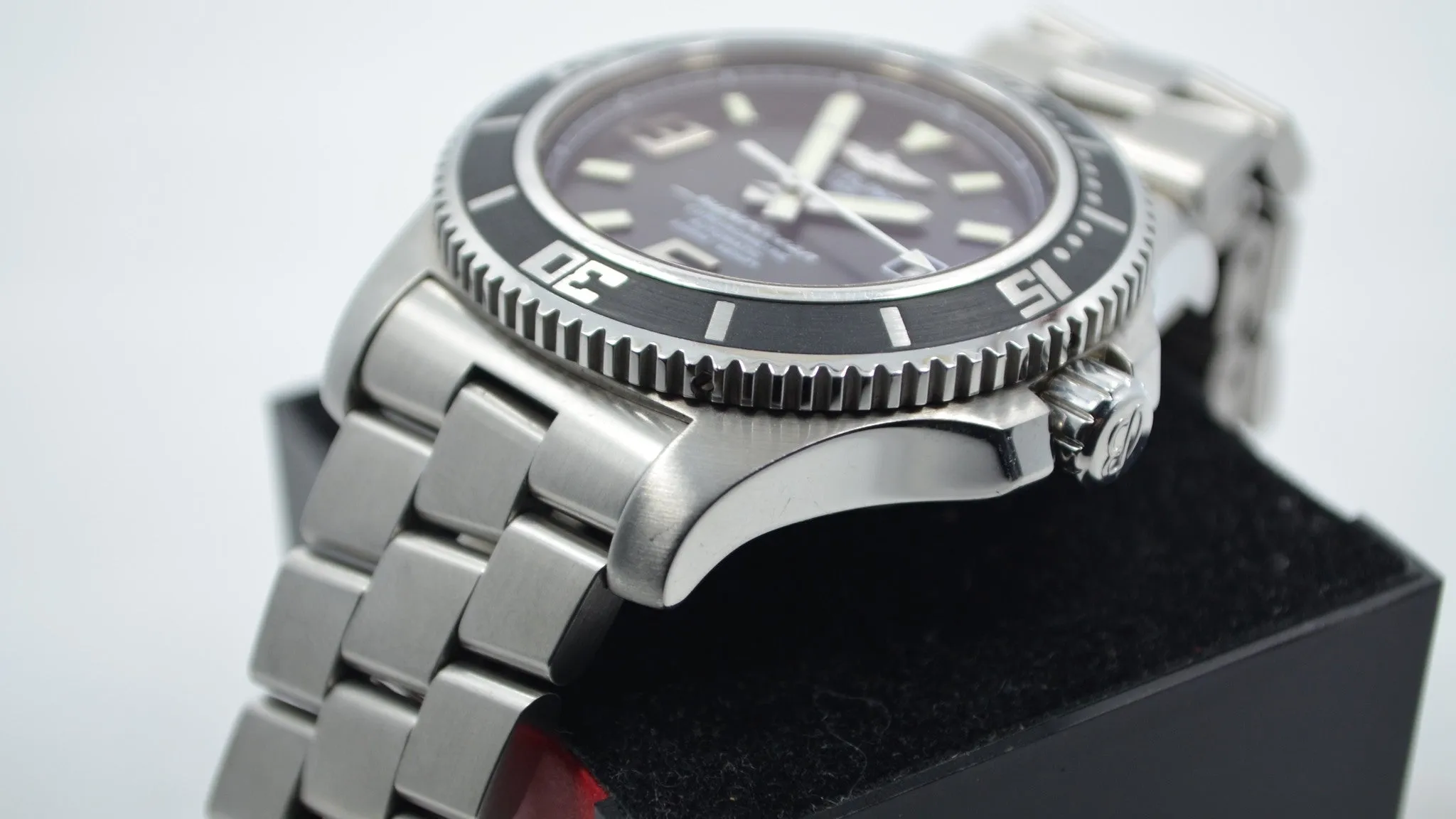 Breitling SuperOcean 44 Black A1739102/BA77 Steel Automatic Wristwatch