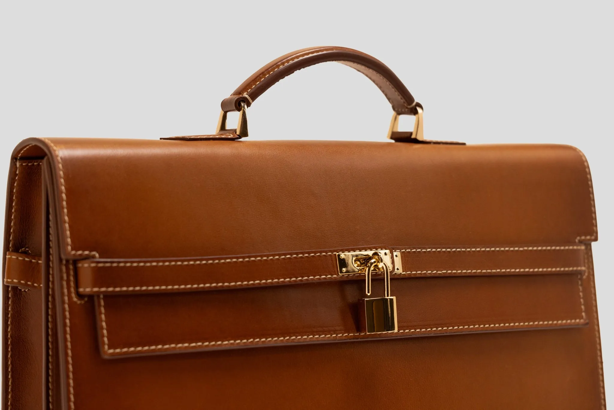 Briefcase - Barenia Patina