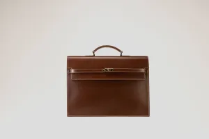 Briefcase - Box Calf Brown