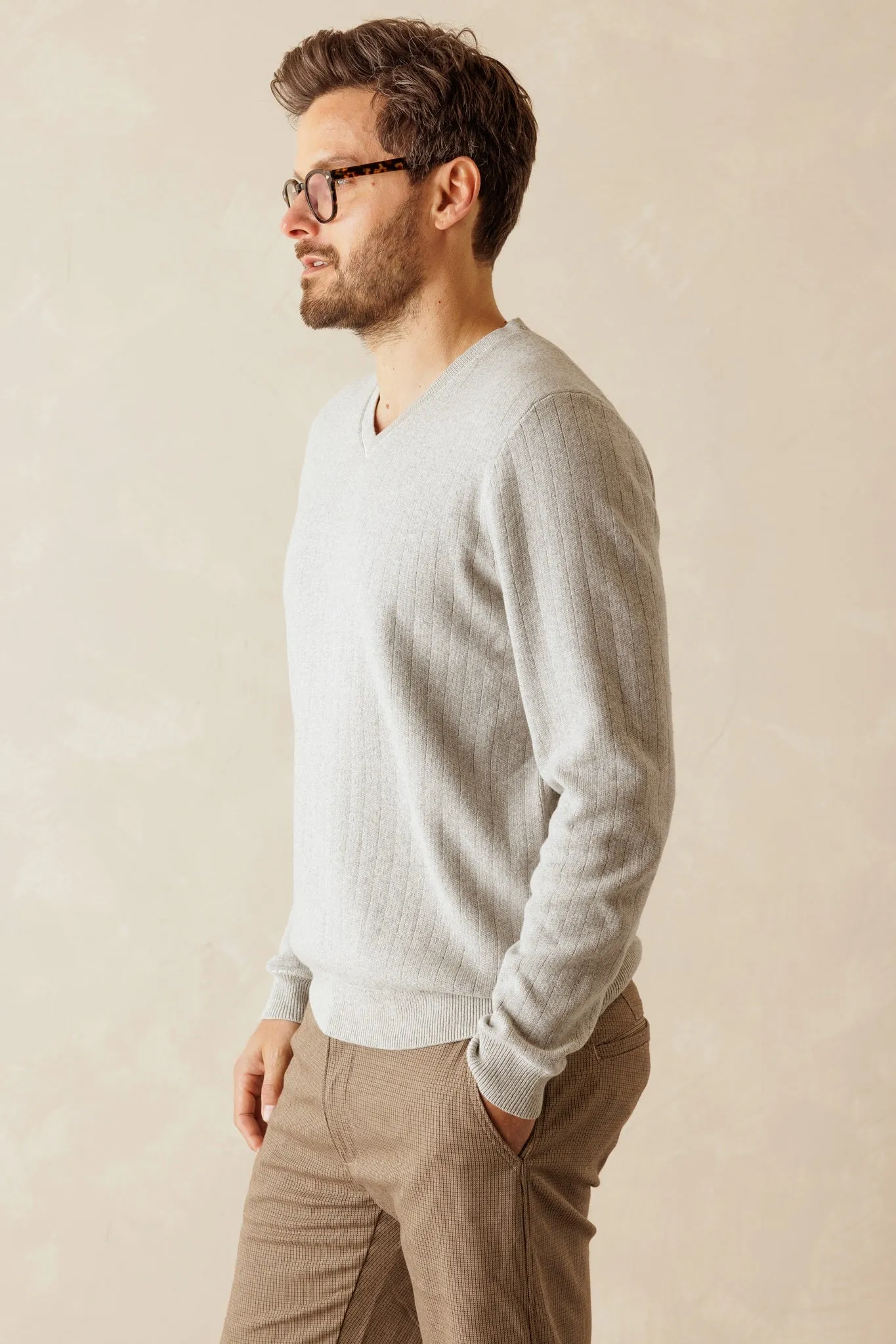 Buca Men's Cotton V Neck