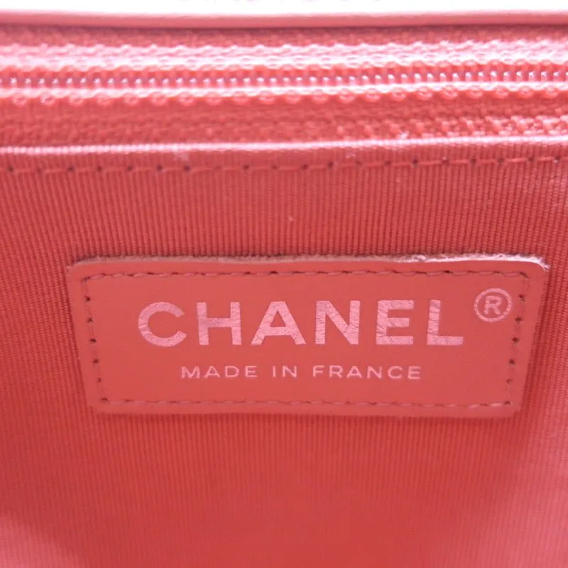 Chanel Enamel CC Quilted Leather Single Flap Bag Small Crossbody