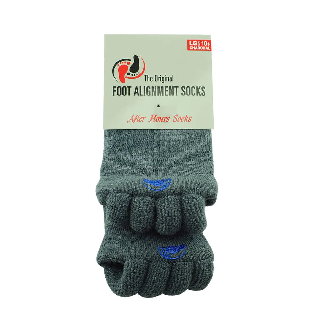 Charcoal Color Foot Alignment Socks