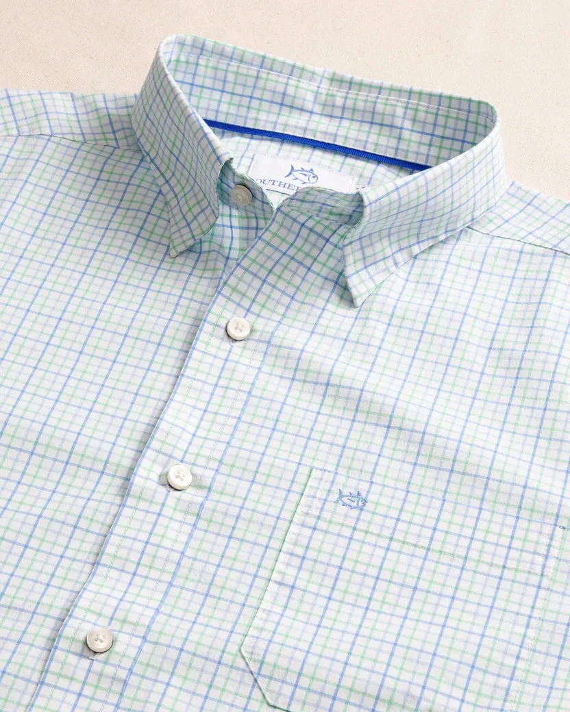 Charleston Broughton Plaid Sportshirt (Jade Green)