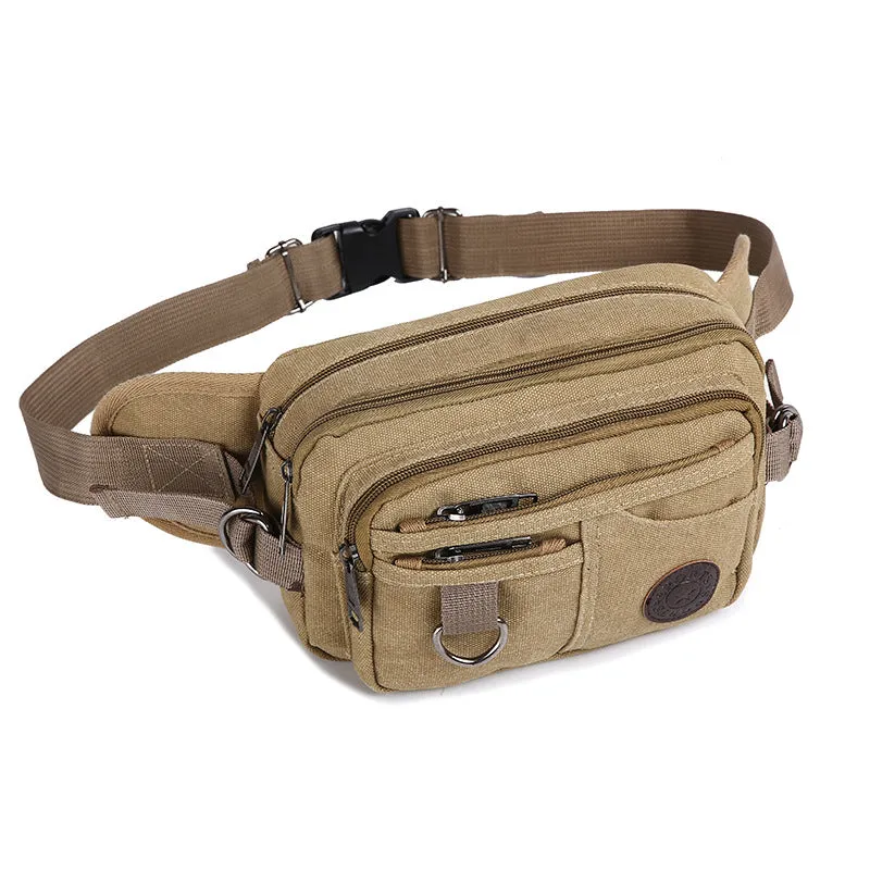 Charming Men's Large Capacity Canvas Multifunctional Bags