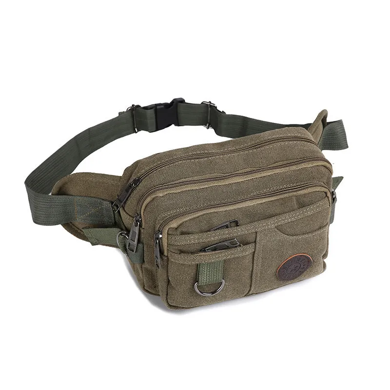 Charming Men's Large Capacity Canvas Multifunctional Bags