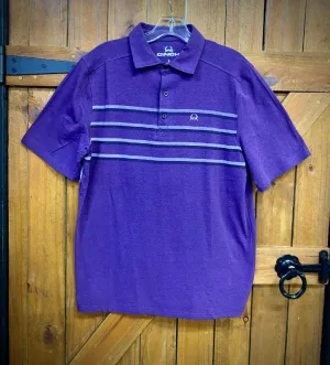 Cinch Polo Mens Arena Flex Purple