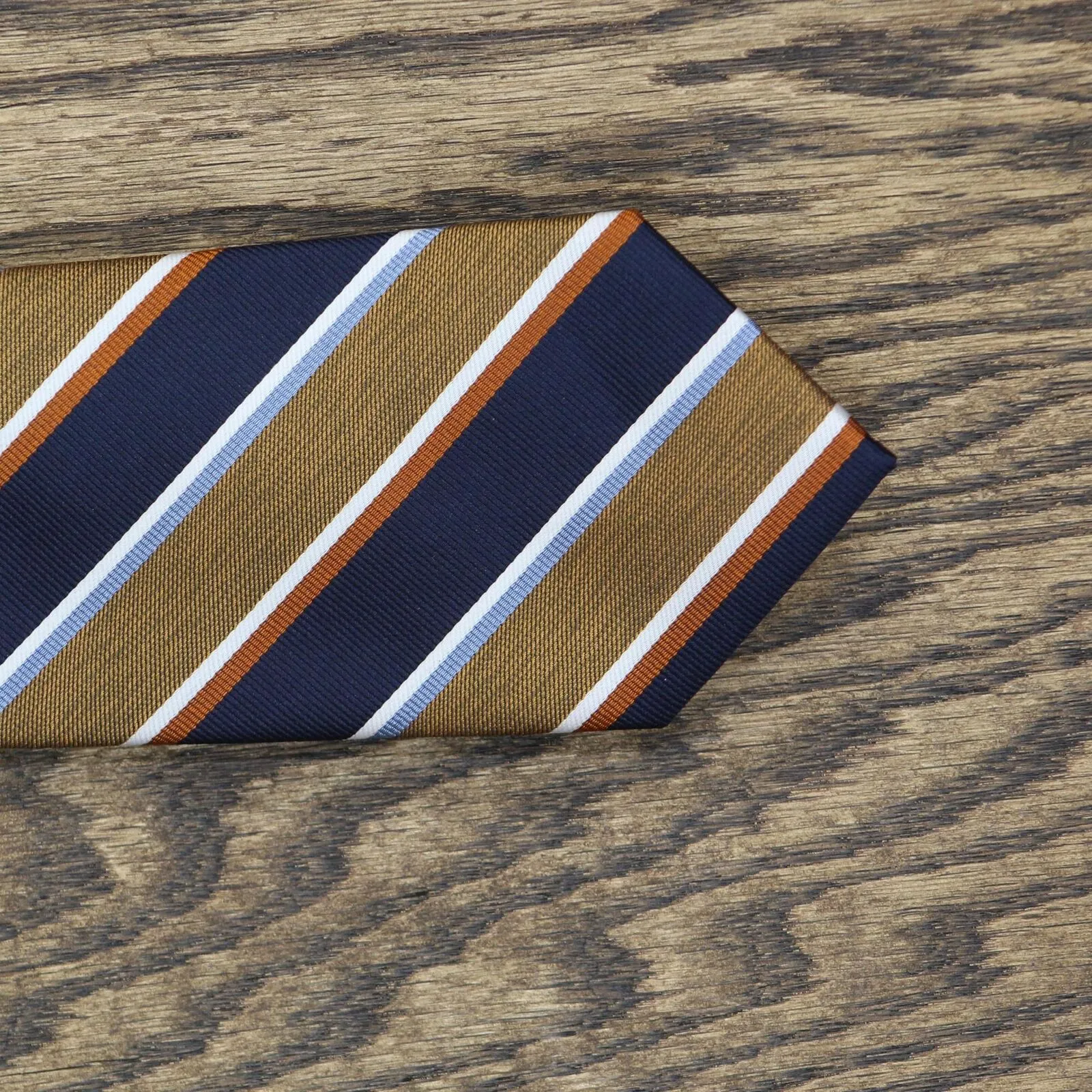 Club Room Men's Stripe Silk Blend Necktie Tie 1CRC1-3026