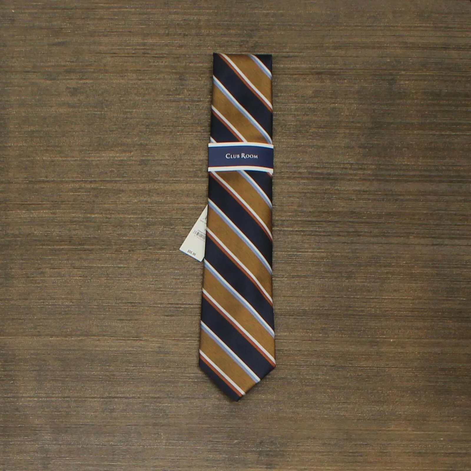 Club Room Men's Stripe Silk Blend Necktie Tie 1CRC1-3026
