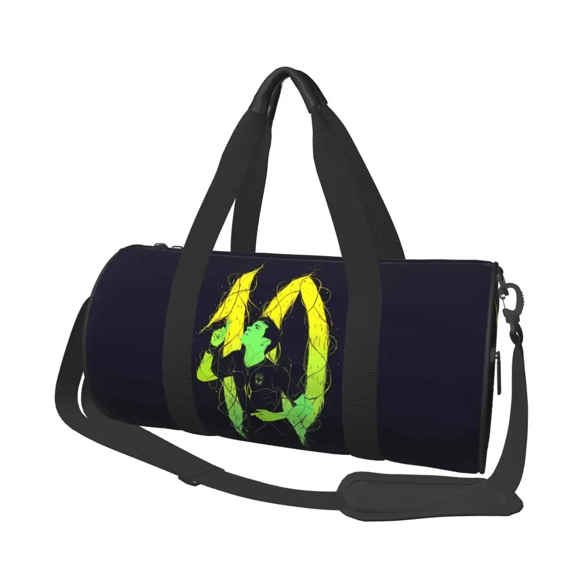 CR7 Gym Bag Swimming Sports Bags Cristianoed Ronaldoed Funny Men's Pattern Gym Accessories Retro Fitness Bag Portable Handbags