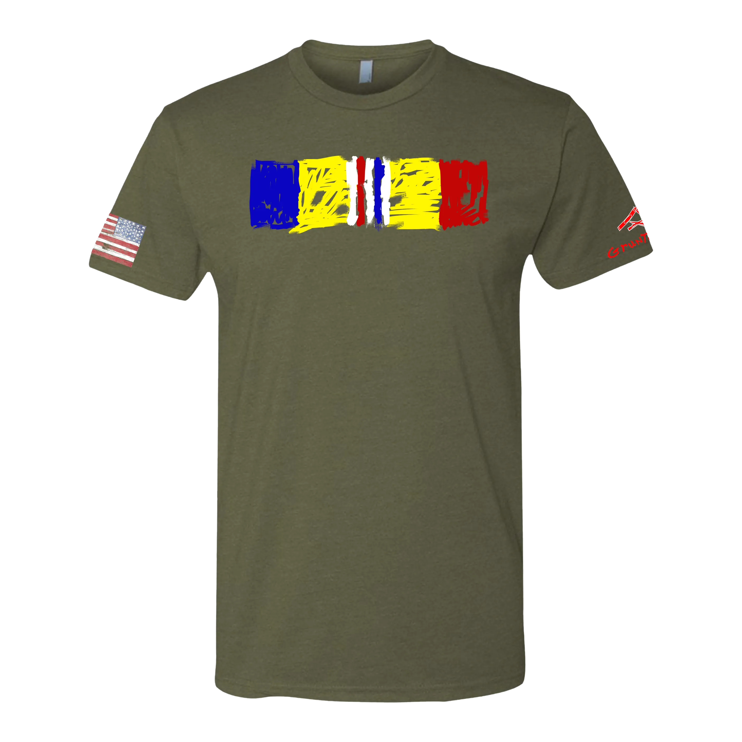 CRAYON ACTION RIBBON (OD OR CHARCOAL GRAY)