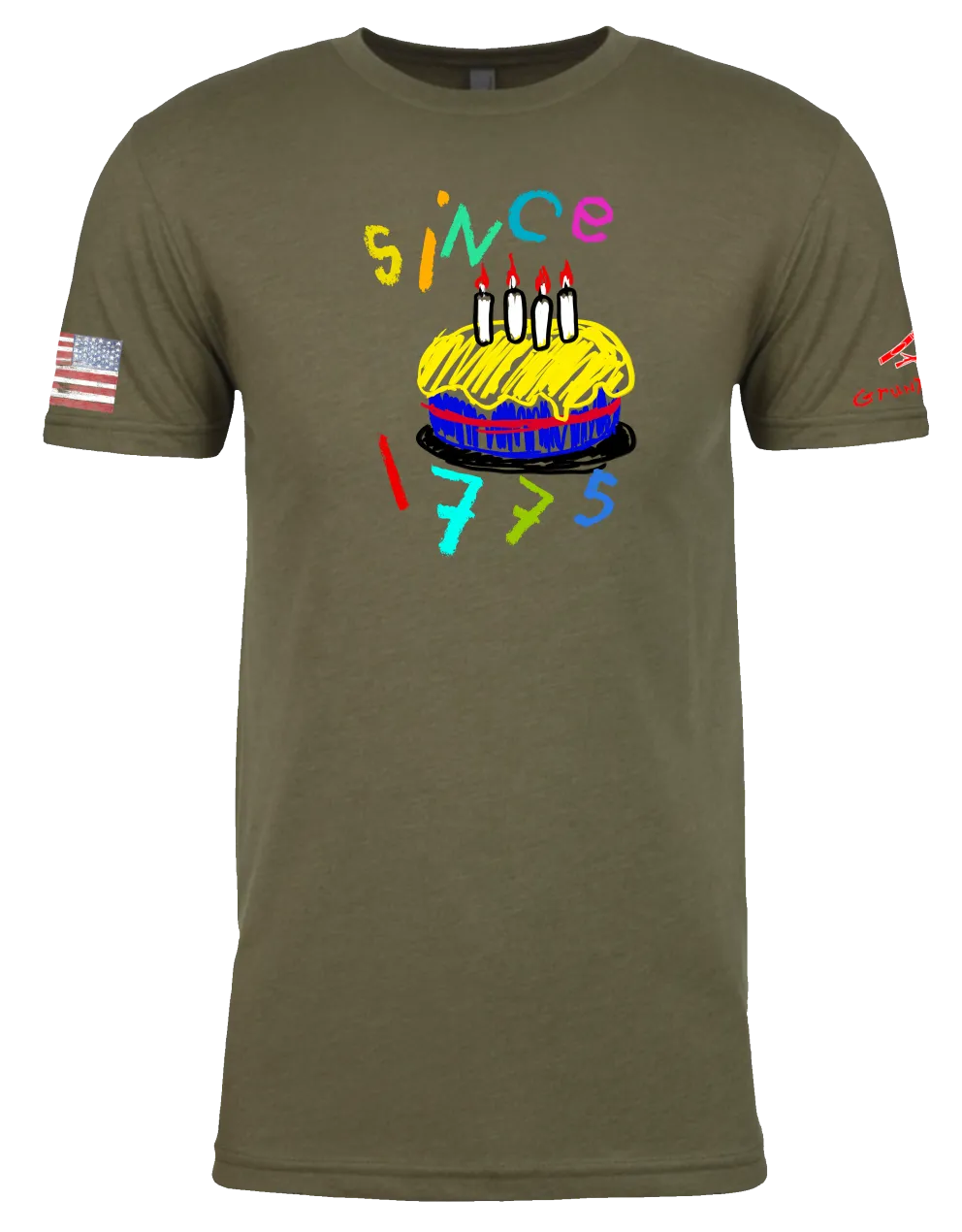 CRAYON BDAY Since 1775 (OD OR CHARCOAL GRAY)