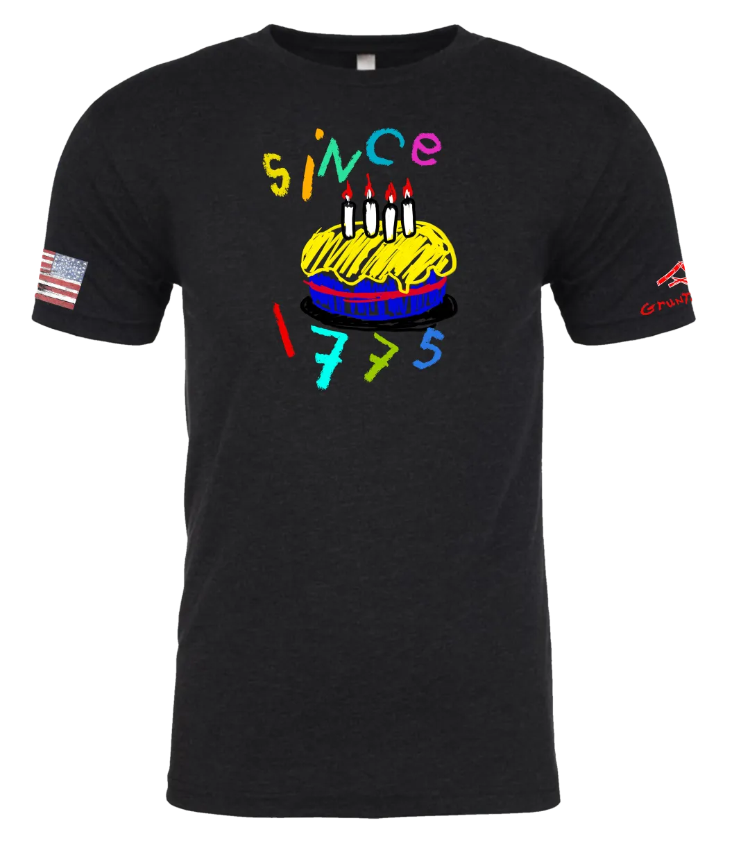 CRAYON BDAY Since 1775 (OD OR CHARCOAL GRAY)
