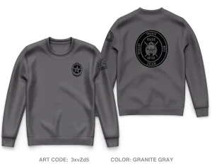Dallas Police Dive Team Core Men's Crewneck Performance Sweatshirt - 3xvZd5