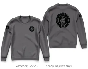 Dallas Police Dive Team Core Men's Crewneck Performance Sweatshirt - vDuYCu
