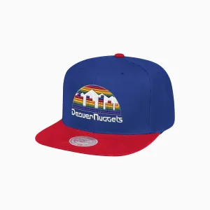 Denver Nuggets HWC Wool 2 Tone NBA Snapback Hat
