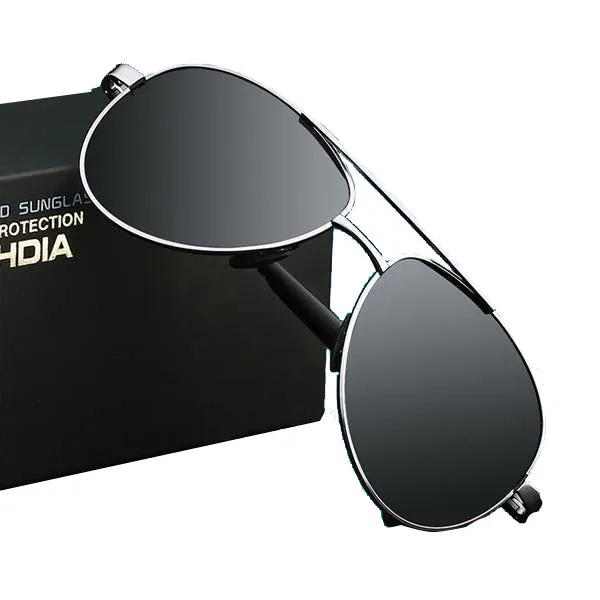 Designer Pilot Polarized Sunglasses 1306