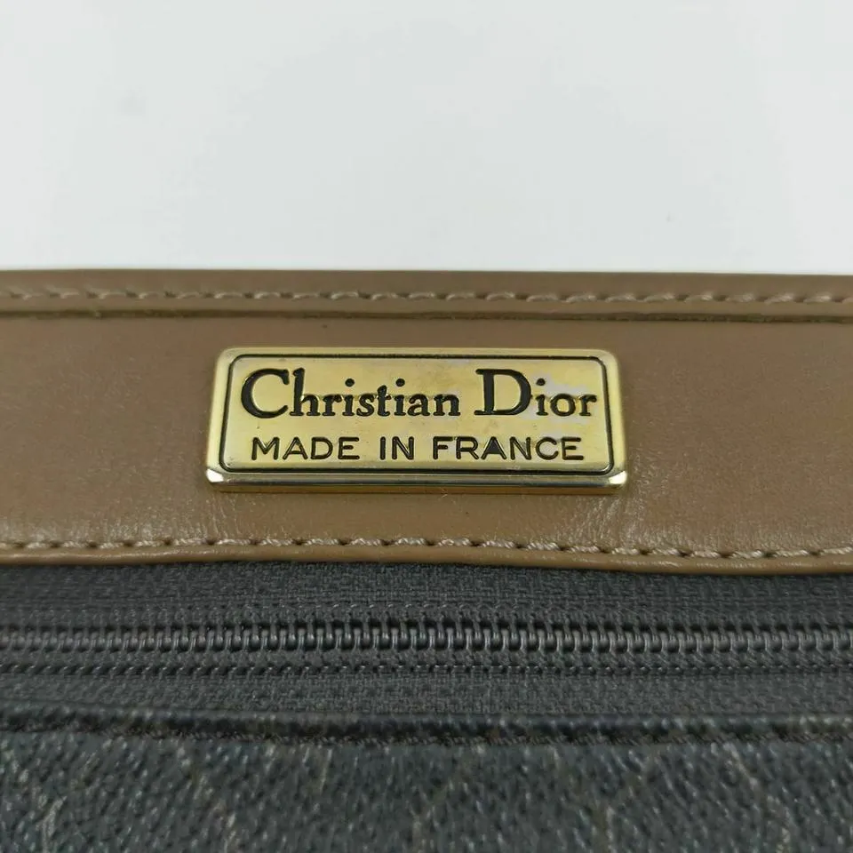 Dior Black Monogram Bucket with Pouch 860637