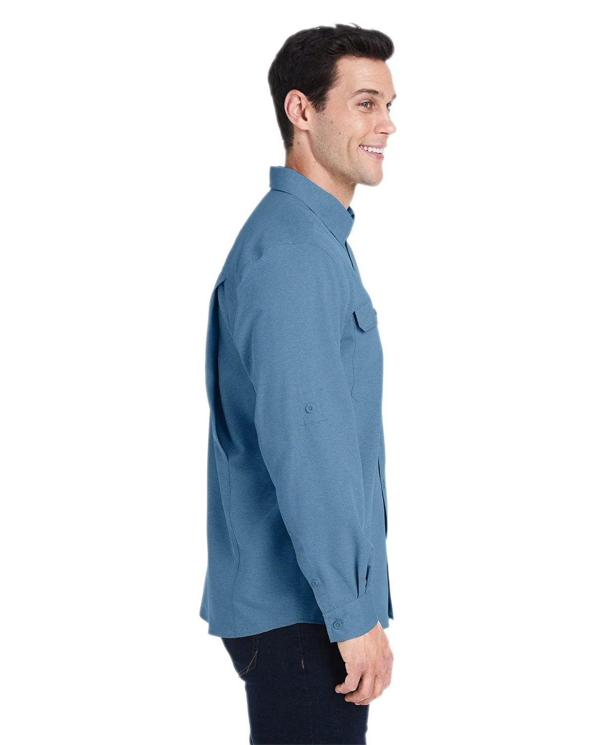 Dri Duck Men's Crossroad Woven Shirt