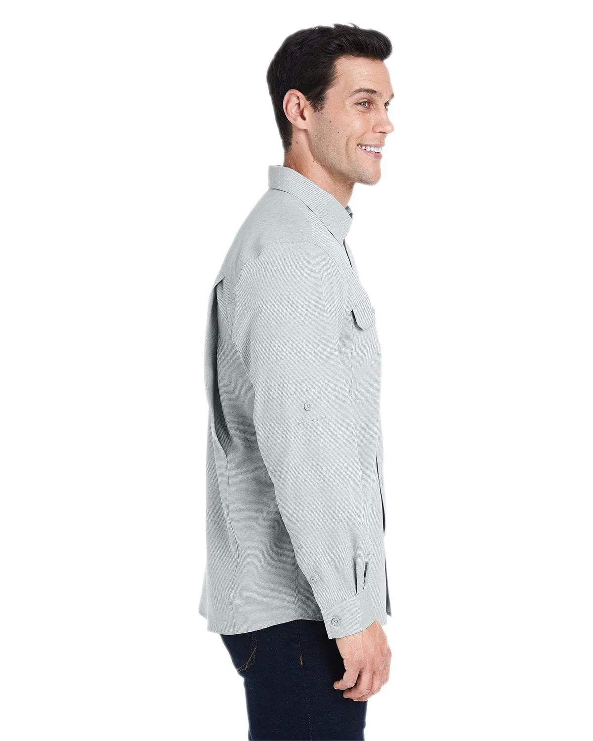 Dri Duck Men's Crossroad Woven Shirt