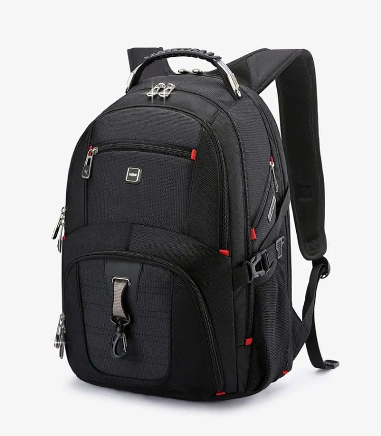 Durable Laptop Backpack USB Charging Port Swiss-Multifunctional