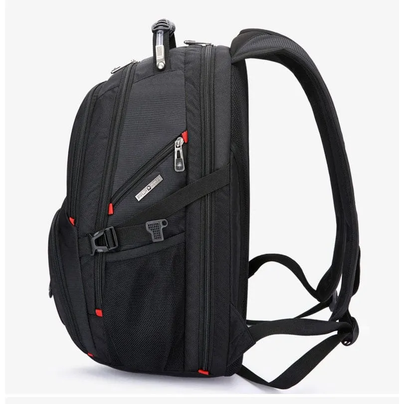 Durable Laptop Backpack USB Charging Port Swiss-Multifunctional